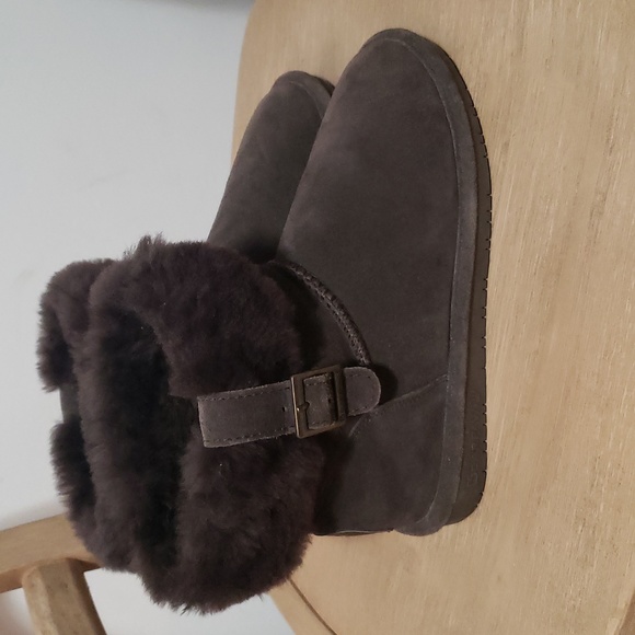 BearPaw Shoes - Bearpaw Abby Brown Ankle Boots Size 7